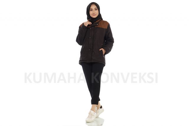 Jaket Semi Kulit Custom